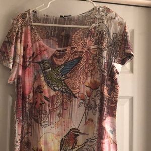 Hummingbird blouse